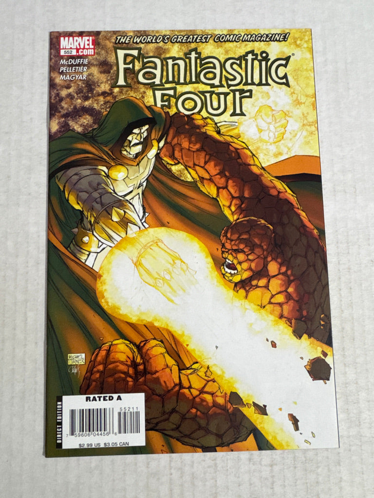 FANTASTIC FOUR #552 NM Michael Turner Cover