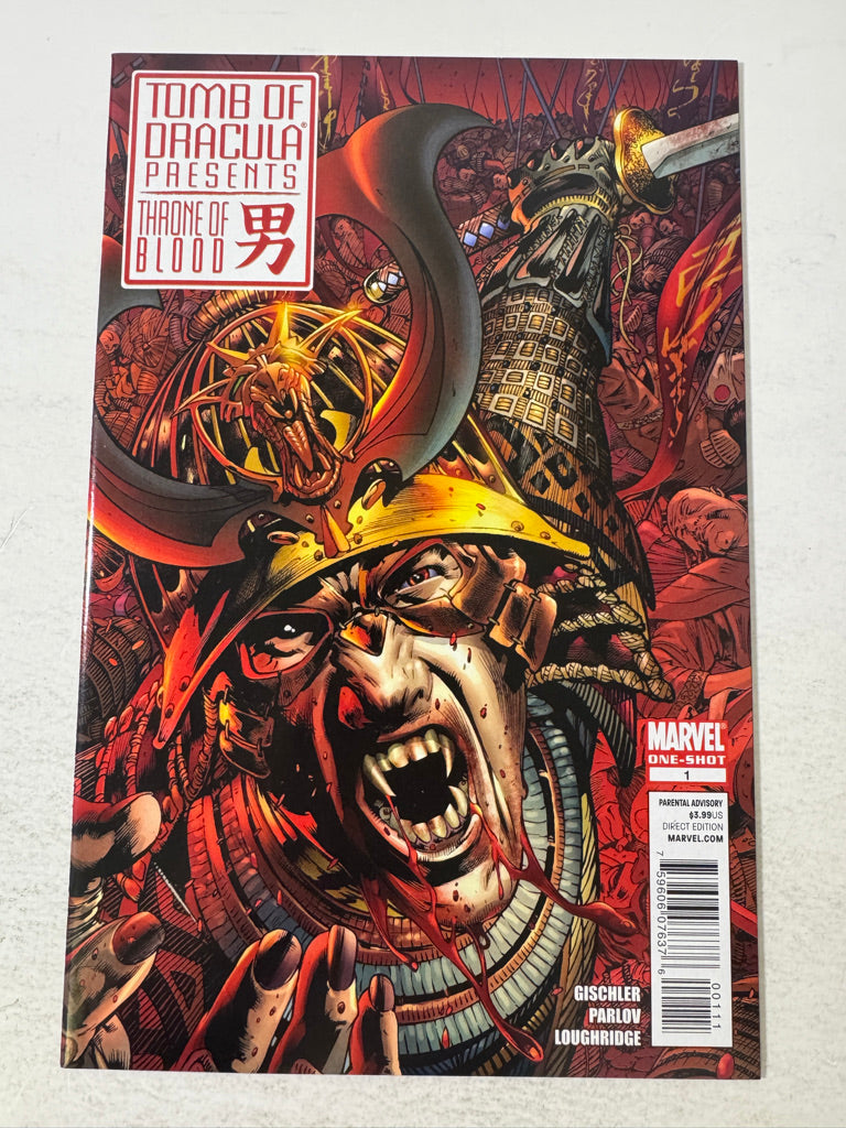 THE TOMB OF DRACULA PRESENTS THRONE OF BLOOD #1 NM