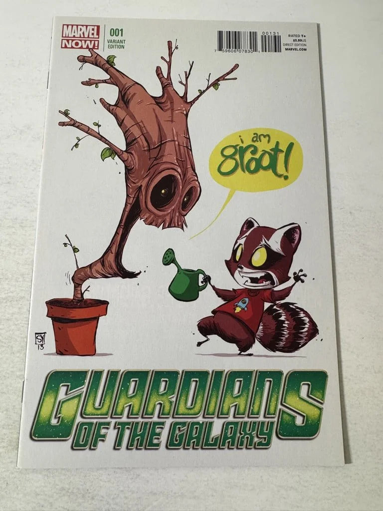 GUARDIANS OF THE GALAXY #1 Vol 3 NM Skottie Young Variant