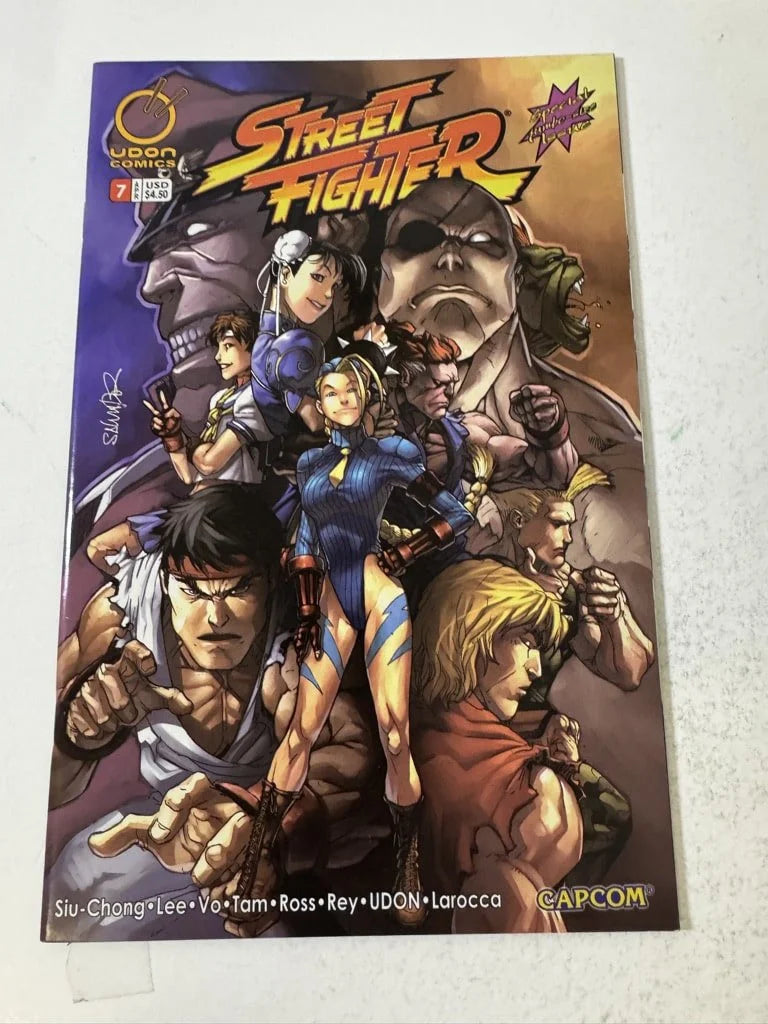 STREET FIGHTER #7 NM Larroca B Variant