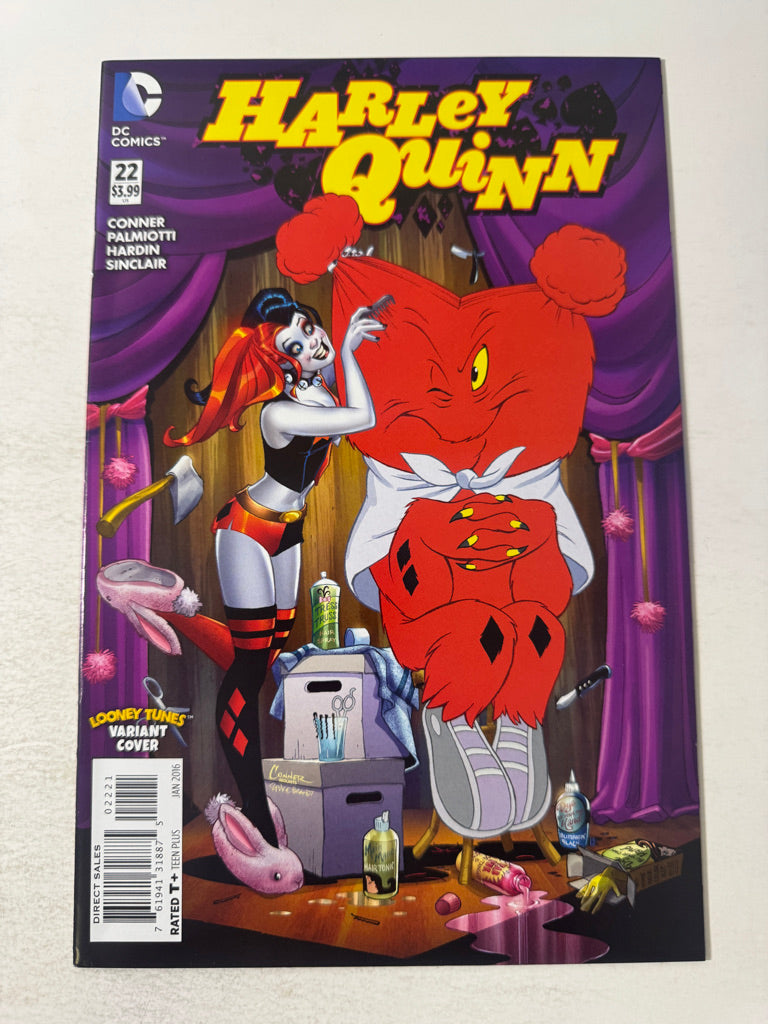 HARLEY QUINN #22 Vol 3 Amanda Conner Looney Tunes Variant