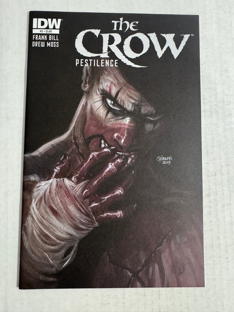 THE CROW PESTILENCE #3 NM James O'Barr Cover