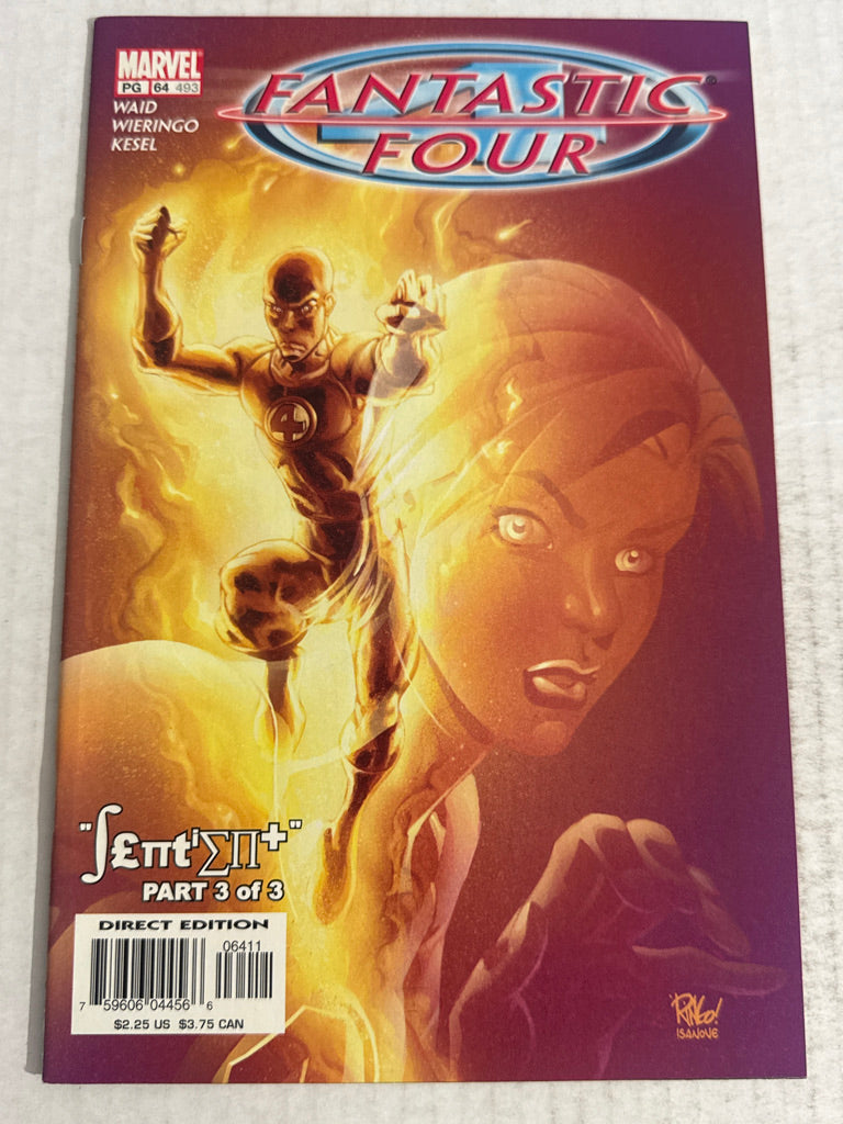 FANTASTIC FOUR #64 Vol 3 Mike Wieringo Cover