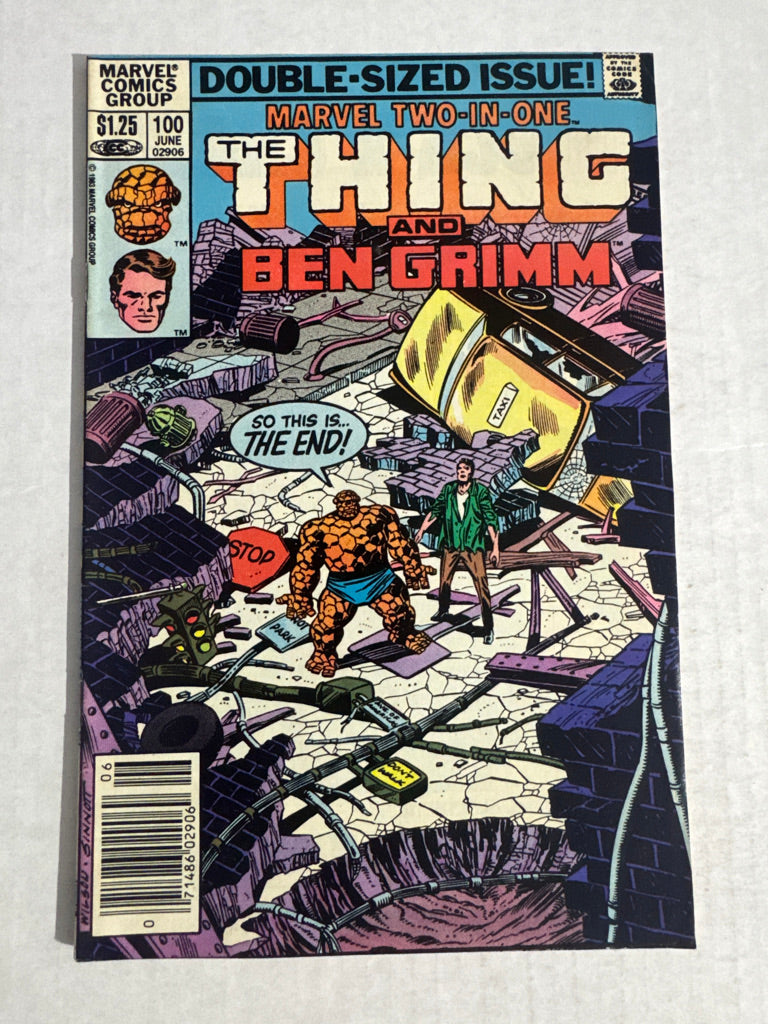 MARVEL TWO-IN-ONE #100 CANADIAN PRICE VARIANT