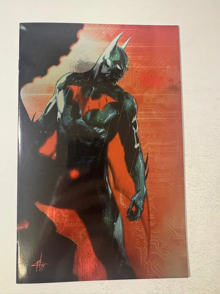 BATMAN BEYOND #1 NM NYCC Foil Gabriele Dell'Otto Facsimile Variant LTD 1000