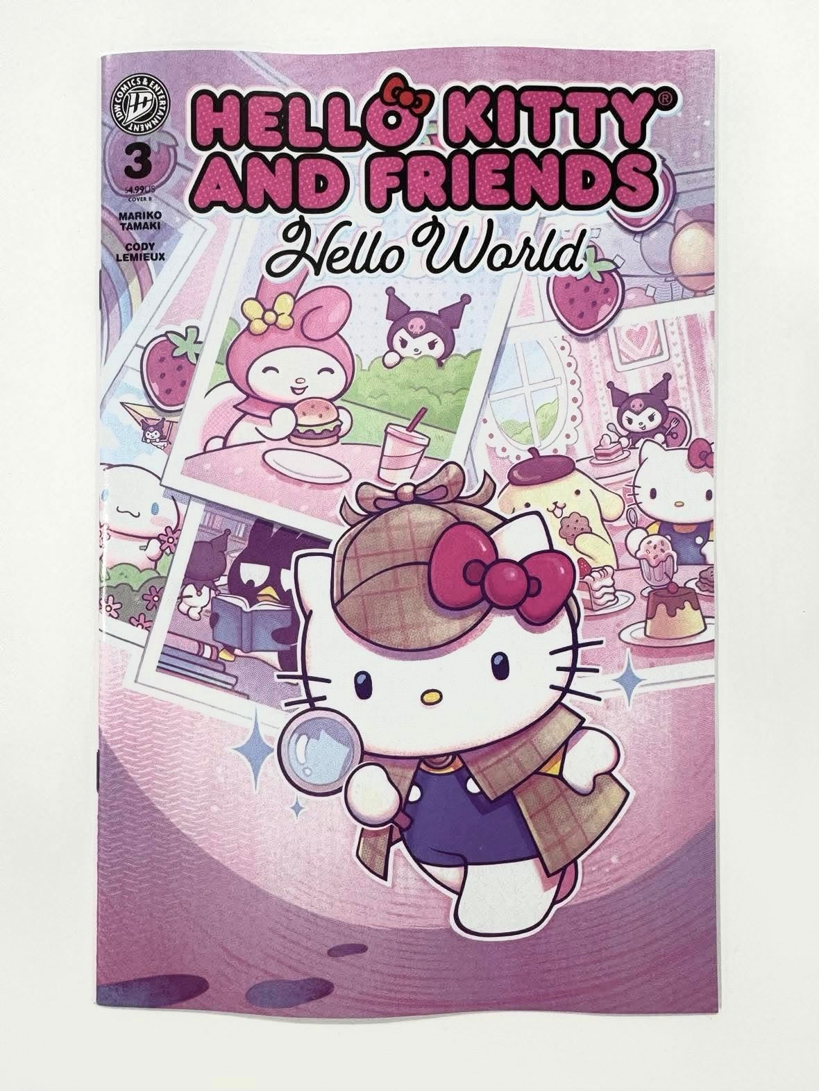 HELLO KITTY AND FRIENDS: HELLO WORLD! #3 NM Cover B Elizabeth Beals Variant
