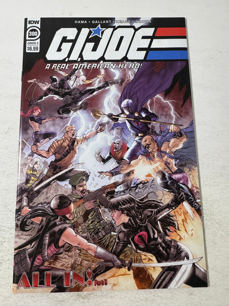 GI JOE A Real American Hero #300 NM C Variant