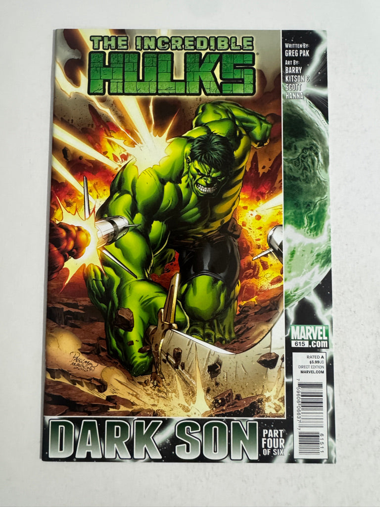 INCREDIBLE HULKS #615 NM
