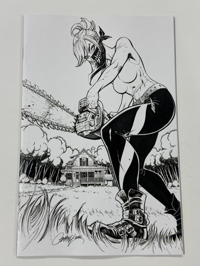 SOMETHING IS KILLING THE CHILDREN #50 NM 1:100 J Scott Campbell Sketch Virgin Variant