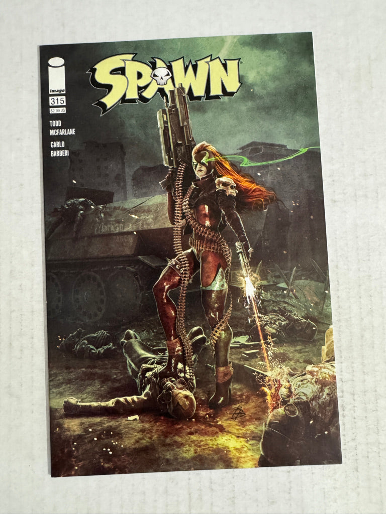 SPAWN #315 NM Bjorn Barends Cover 1ST APPEARANCE