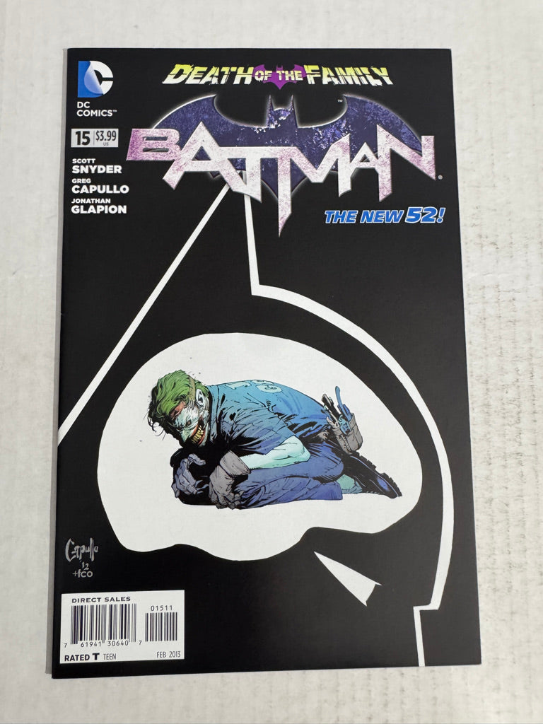BATMAN #15 Vol 2 NM- Greg Capullo Cover