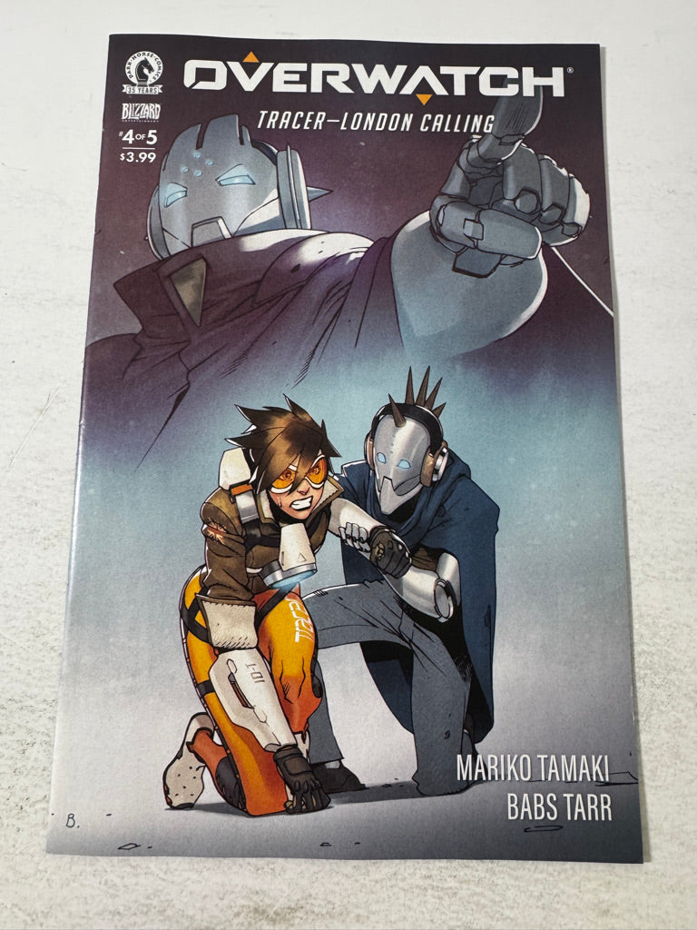 OVERWATCH Tracer-London Calling #4 NM Bengal Cover