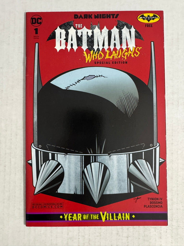 DARK KNIGHTS THE BATMAN WHO LAUGHS #1 FN/VF Special Edition Variant