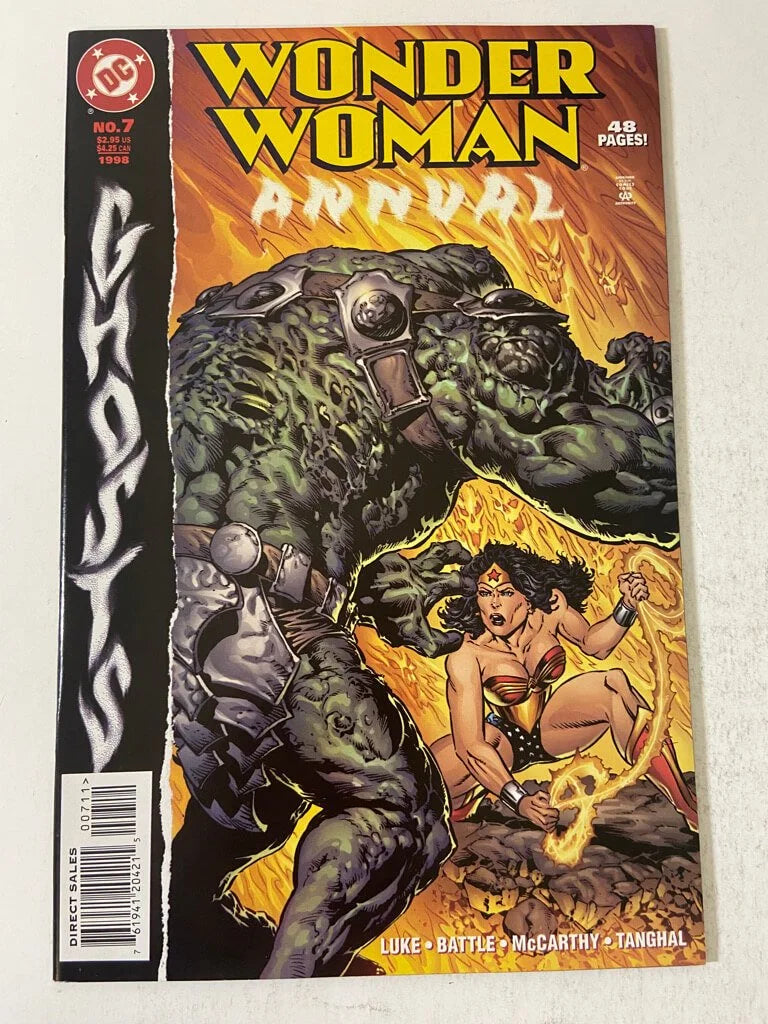 WONDER WOMAN ANNUAL #7 1998 NM Bernie Wrightson Cover