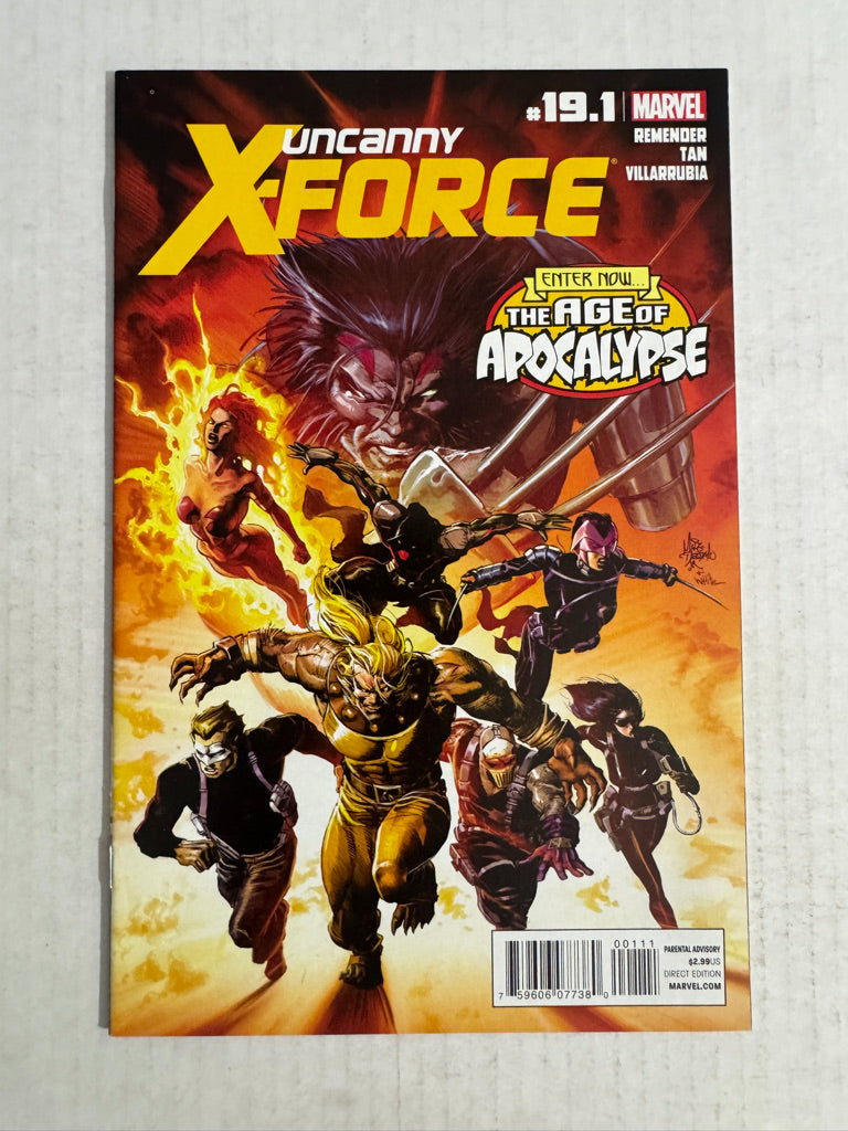 UNCANNY X-FORCE #19.1 NM Mike Deodato Jr Cover