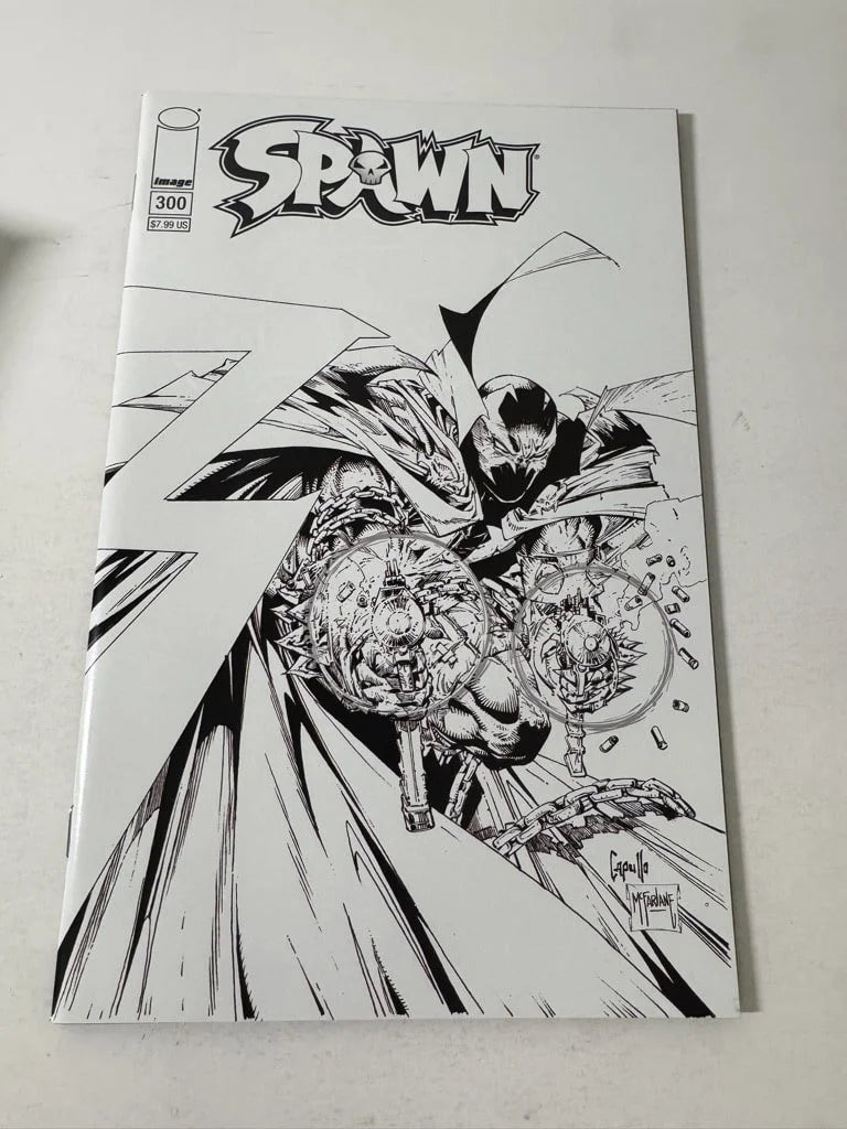 SPAWN #300 NM B/W Greg Capullo Variant 1ST APPEARANCE