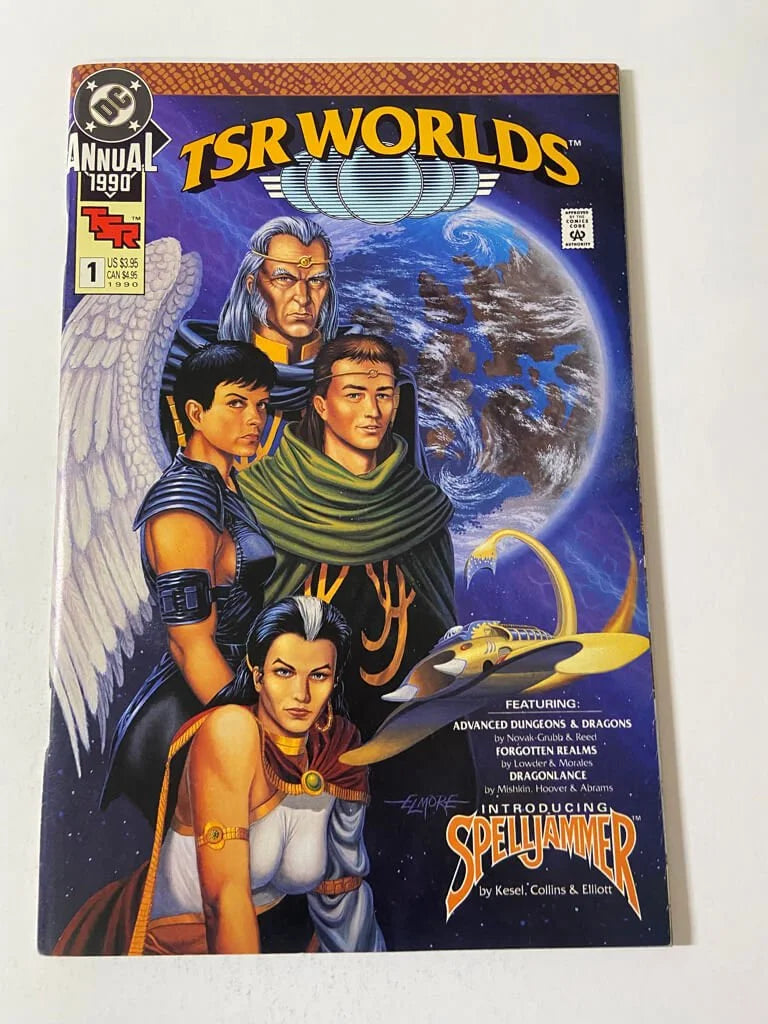 TSR WORLDS ANNUAL 1990 #1 NM