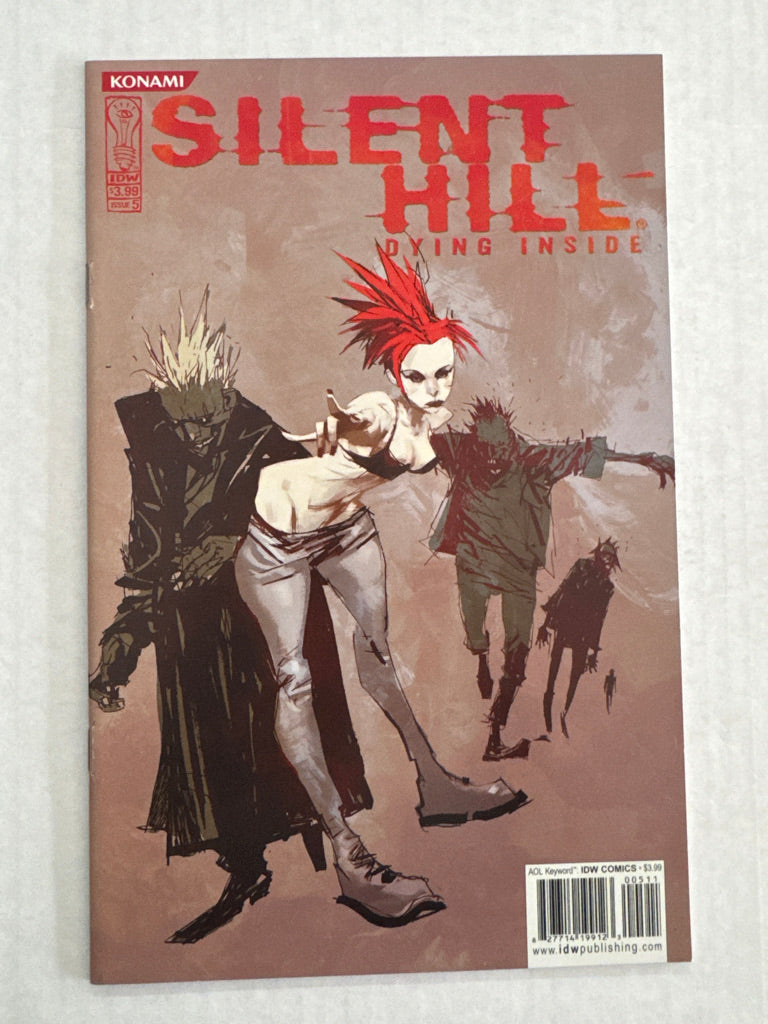 SILENT HILL Dying Inside #5 NM- Ashley Wood Cover