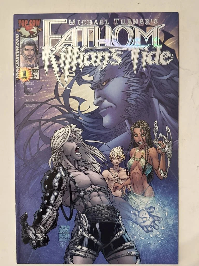 FATHOM Killian's Tide #1 NM Michael Turner Prismatic Foil Variant