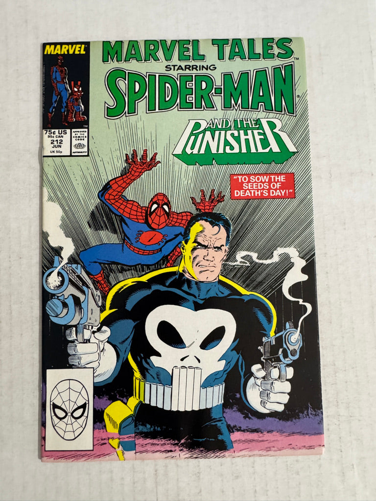 MARVEL TALES #212 VF+ Mike Zeck Cover