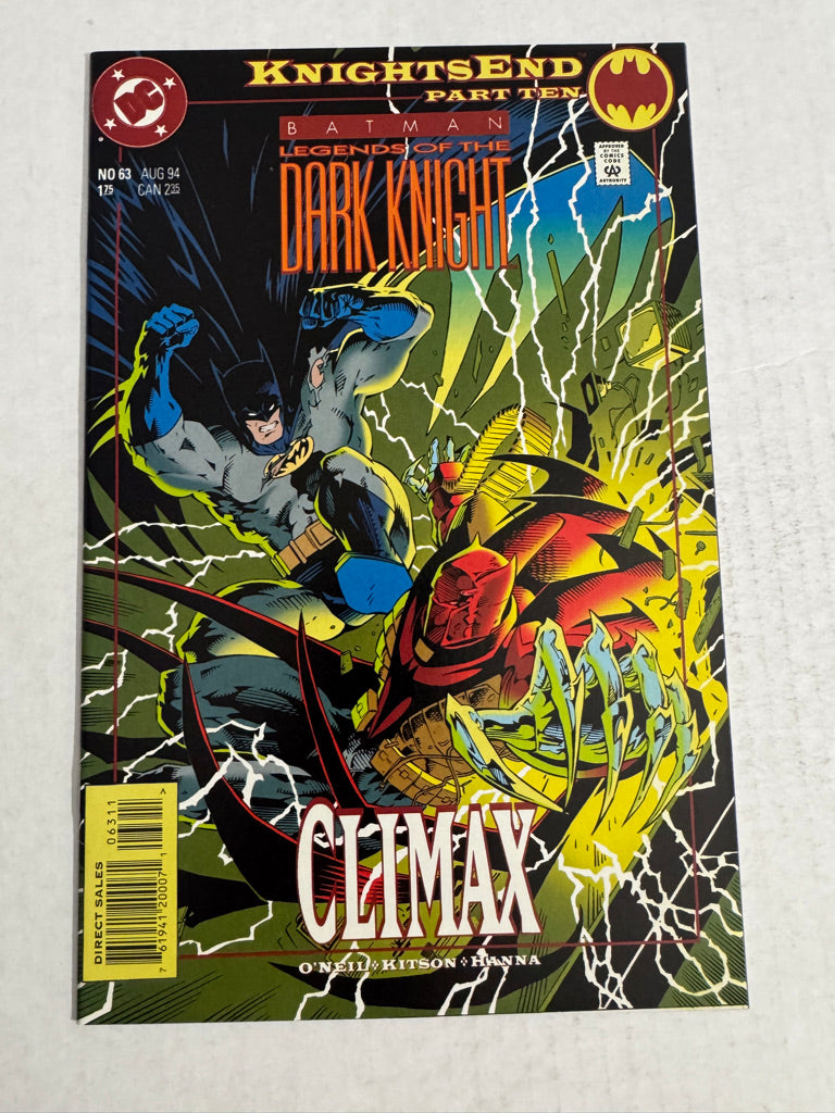 BATMAN LEGENDS OF THE DARK KNIGHT #63 NM