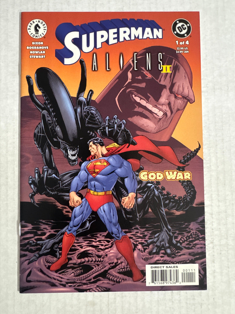 SUPERMAN ALIENS II #1 NM