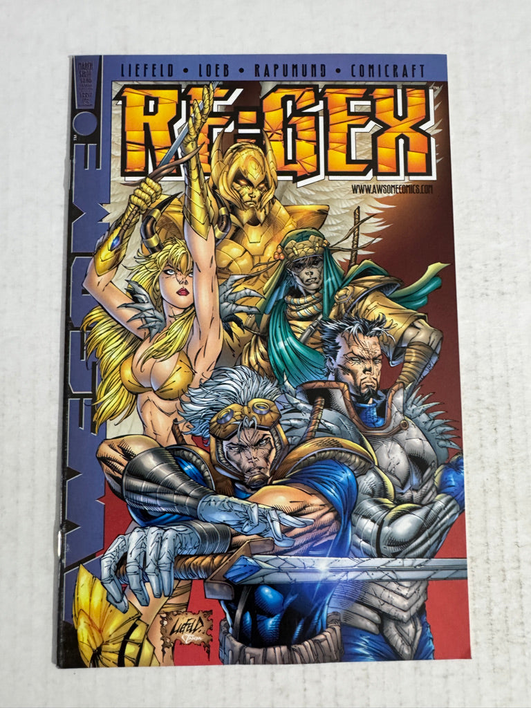 RE-GEX Special Preview VF+ Rob Liefeld Cover