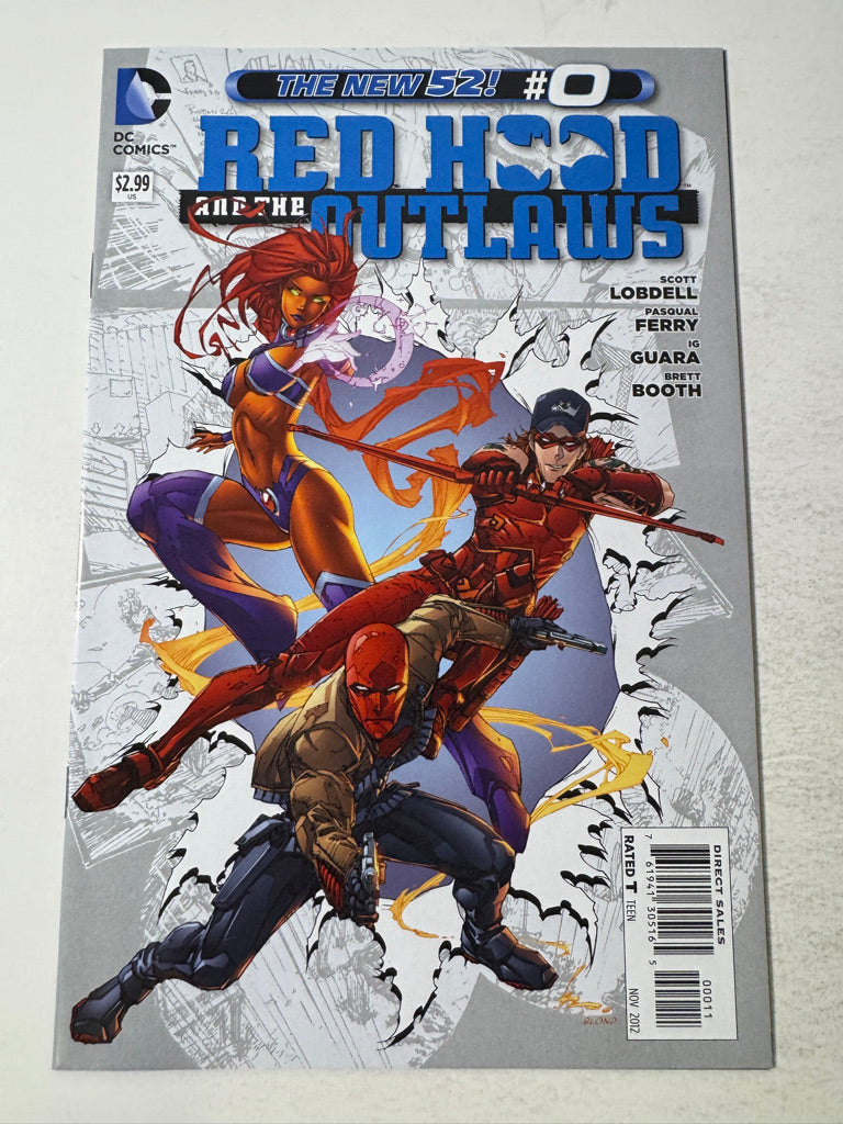 RED HOOD AND THE OUTLAWS #0 NM