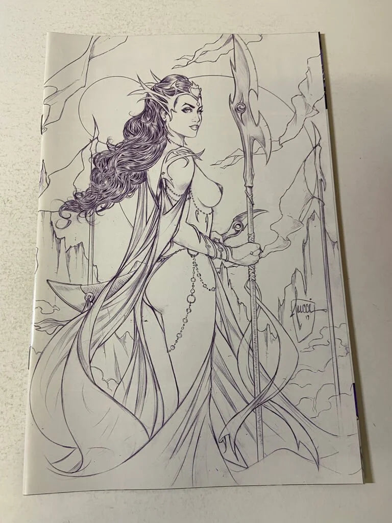 DEJAH THORIS #1 NM 1:25 Billy Tucci Purple Tint Sketch Variant