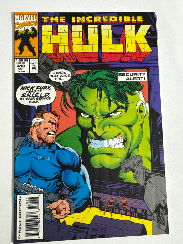 INCREDIBLE HULK #410 NM Gary Frank Cover
