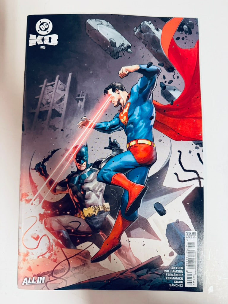 DC K.O. #5 NM Cover D Jerome Opeña Variant