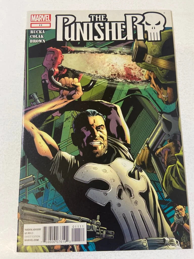 PUNISHER #11 Vol 8 NM Bryan Hitch Cover
