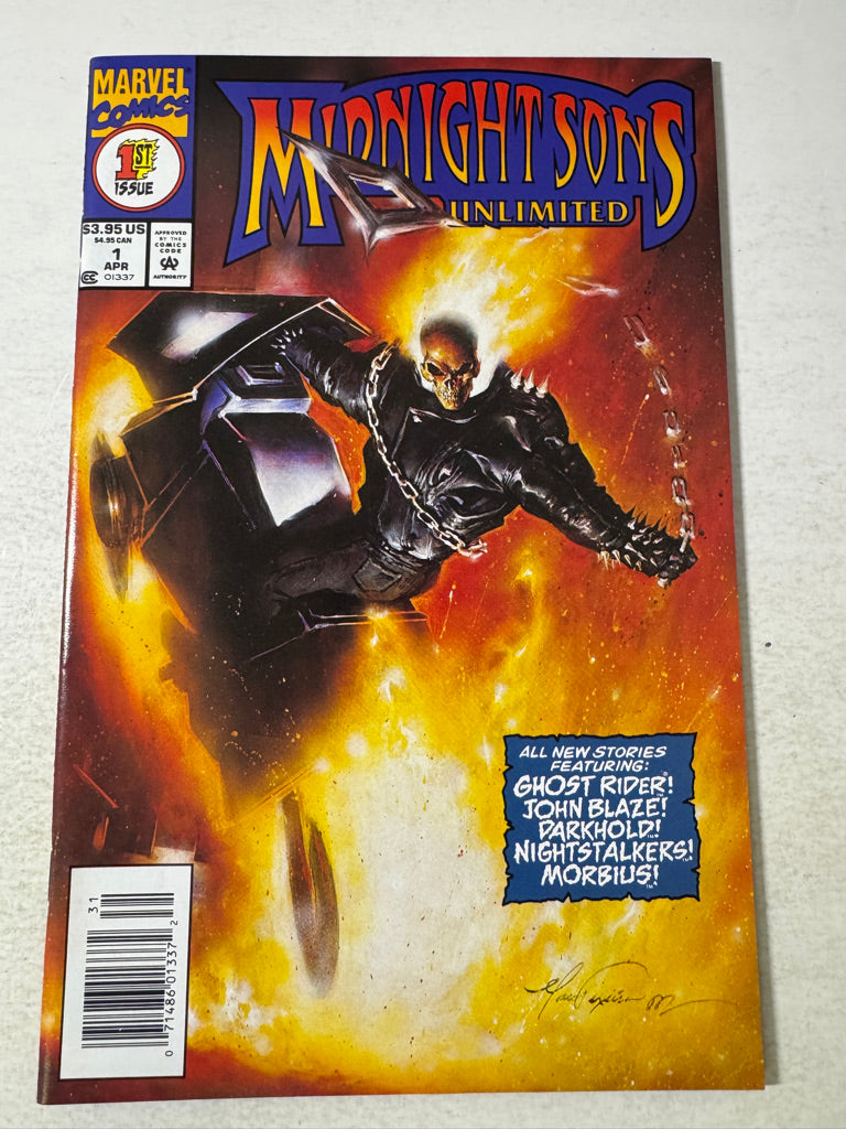 MIDNIGHT SONS UNLIMITED #1 VF/NM NEWSSTAND