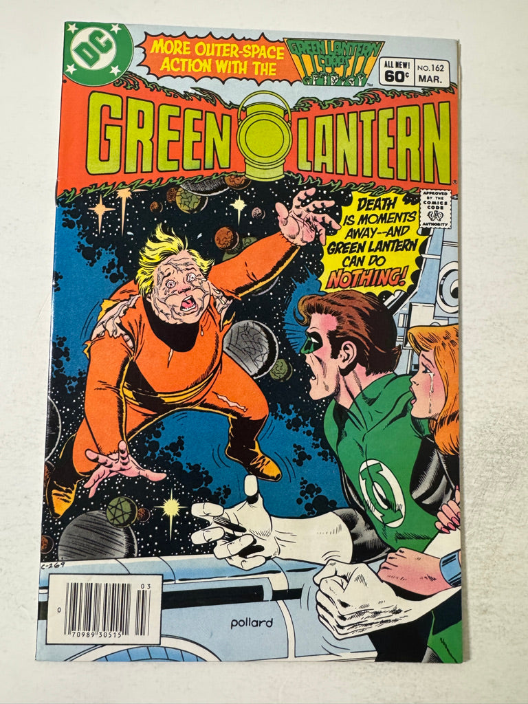 GREEN LANTERN #162 VF NEWSSTAND