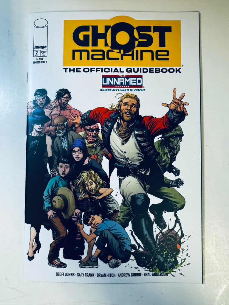 GHOST MACHINE: THE OFFICIAL GUIDEBOOK #2 NM