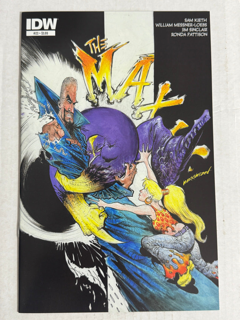 THE MAXX MAXXIMIZED #23 NM- Sam Kieth Cover