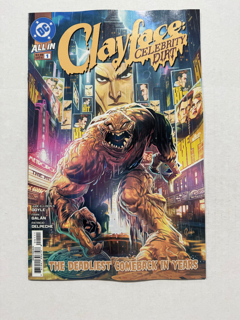 CLAYFACE Celebrity Dirt #1 NM