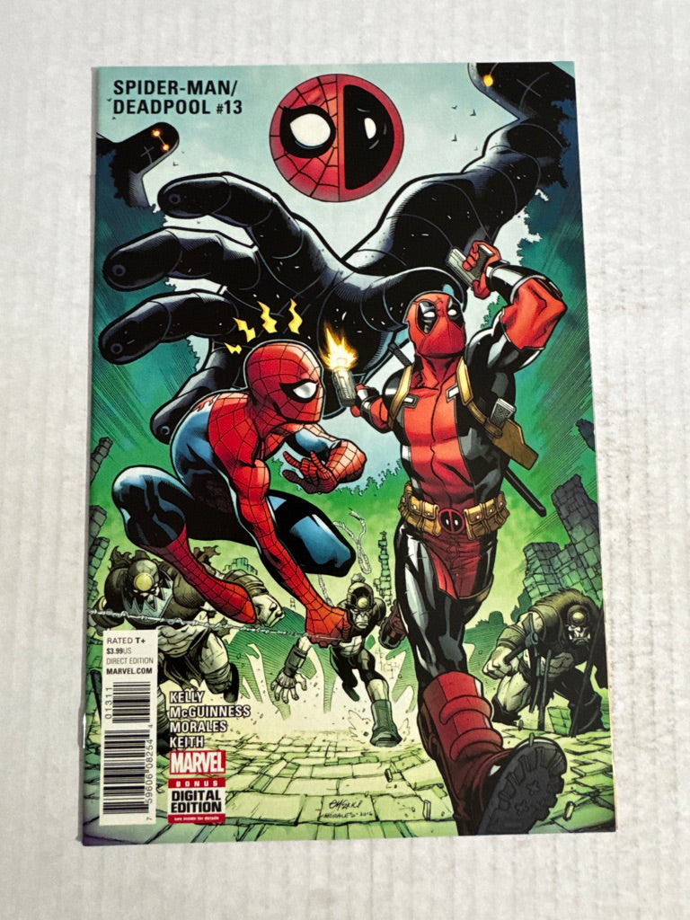SPIDER-MAN/DEADPOOL #13 NM Ed McGuinness Cover