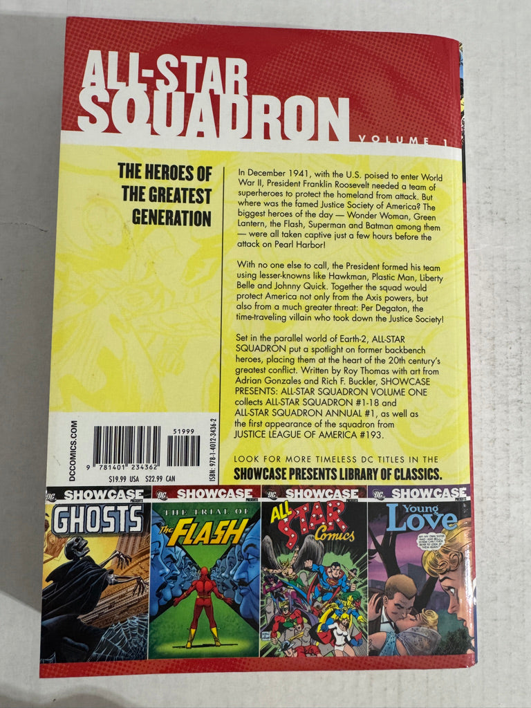 SHOWCASE PRESENTS ALL-STAR SQUADRON Vol 1 TPB NM OOP