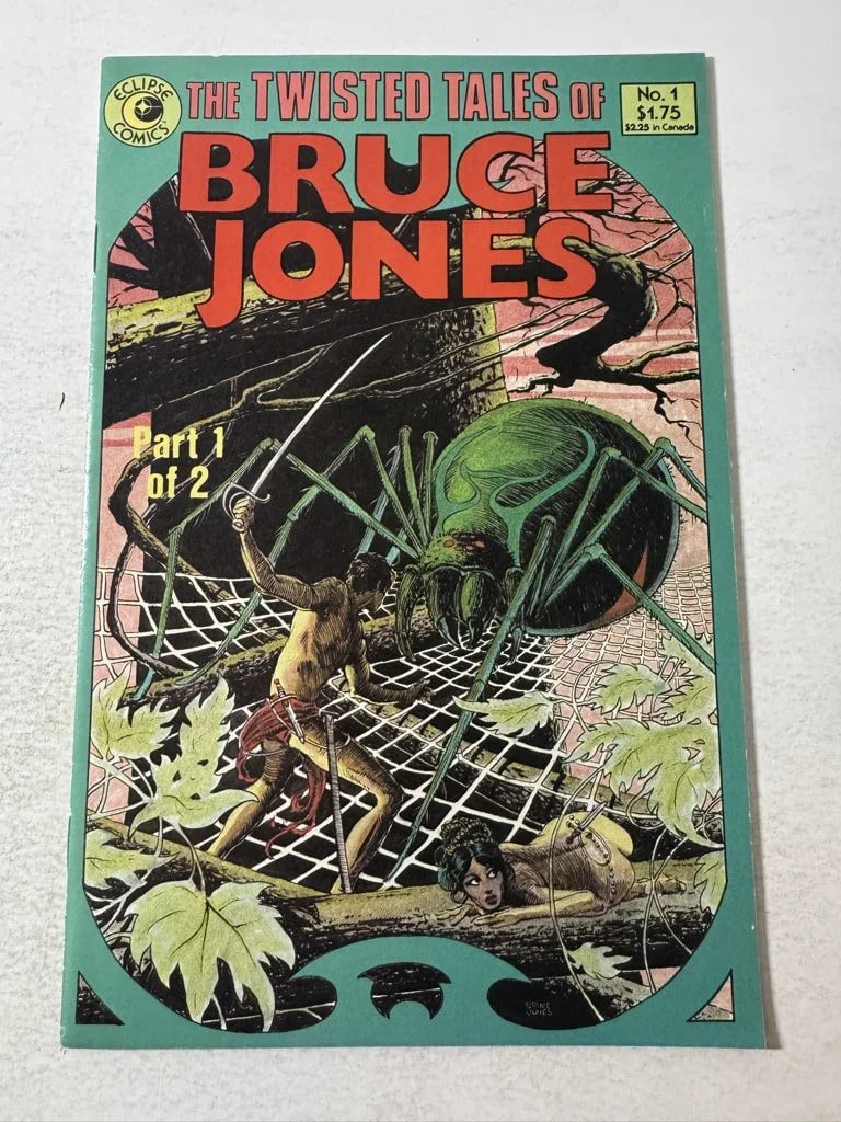 THE TWISTED TALES OF BRUCE JONES #1 VF+