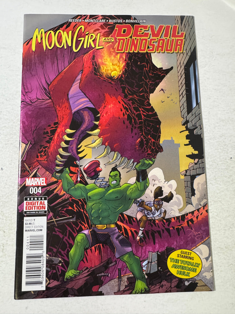 MOON GIRL AND DEVIL DINOSAUR #4 NM