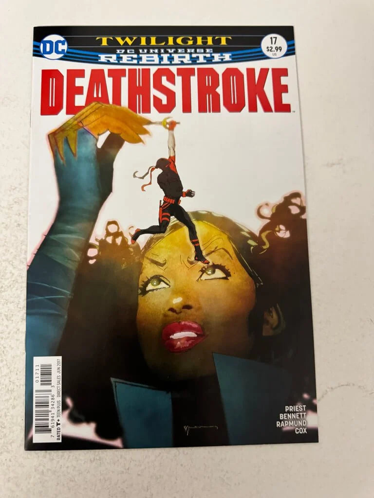 DEATHSTROKE #17 Vol 4 NM Bill Sienkiewicz Cover
