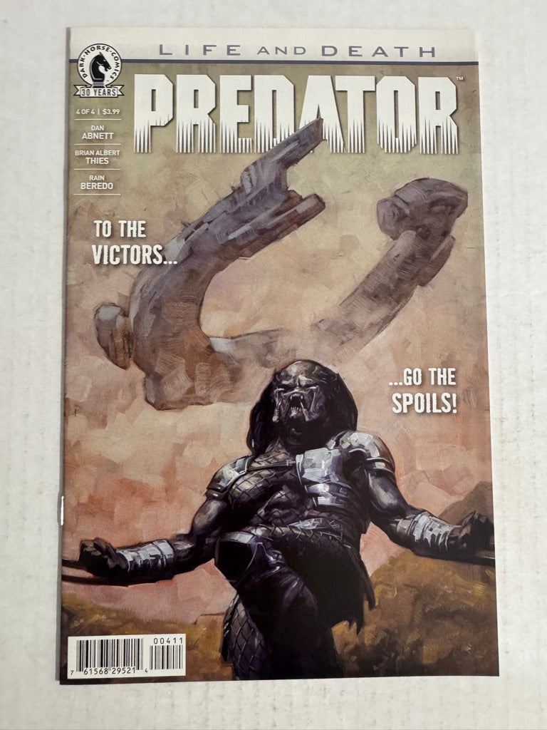 PREDATOR Life And Death #4 NM