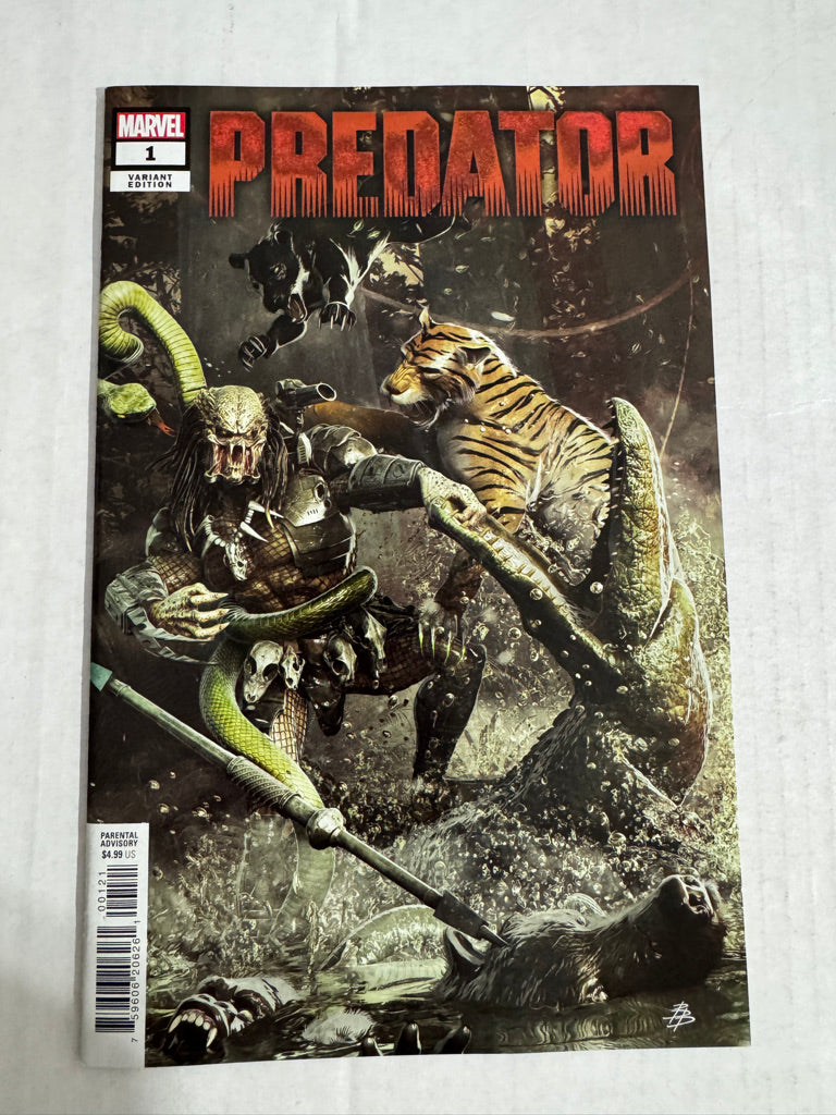 PREDATOR #1 Vol 2 NM Bjorn Barends Variant