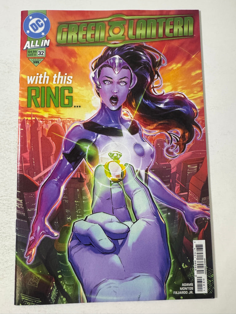 GREEN LANTERN #32 Vol 9 NM