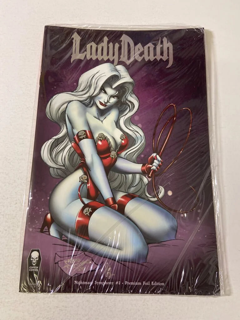LADY DEATH Nightmare Symphony #2 NM Mike Deodato Jr Premium Foil Variant
