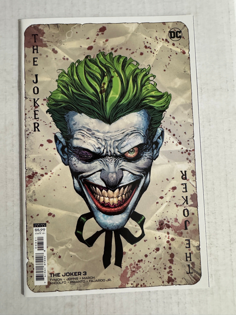 JOKER #3 Vol 2 NM David Finch Variant