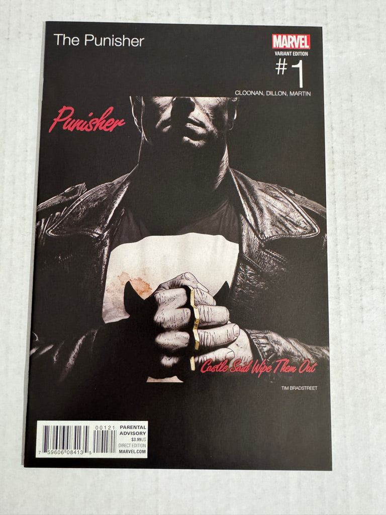 PUNISHER #1 Vol 10 NM Tim Bradstreet hip Hop Variant