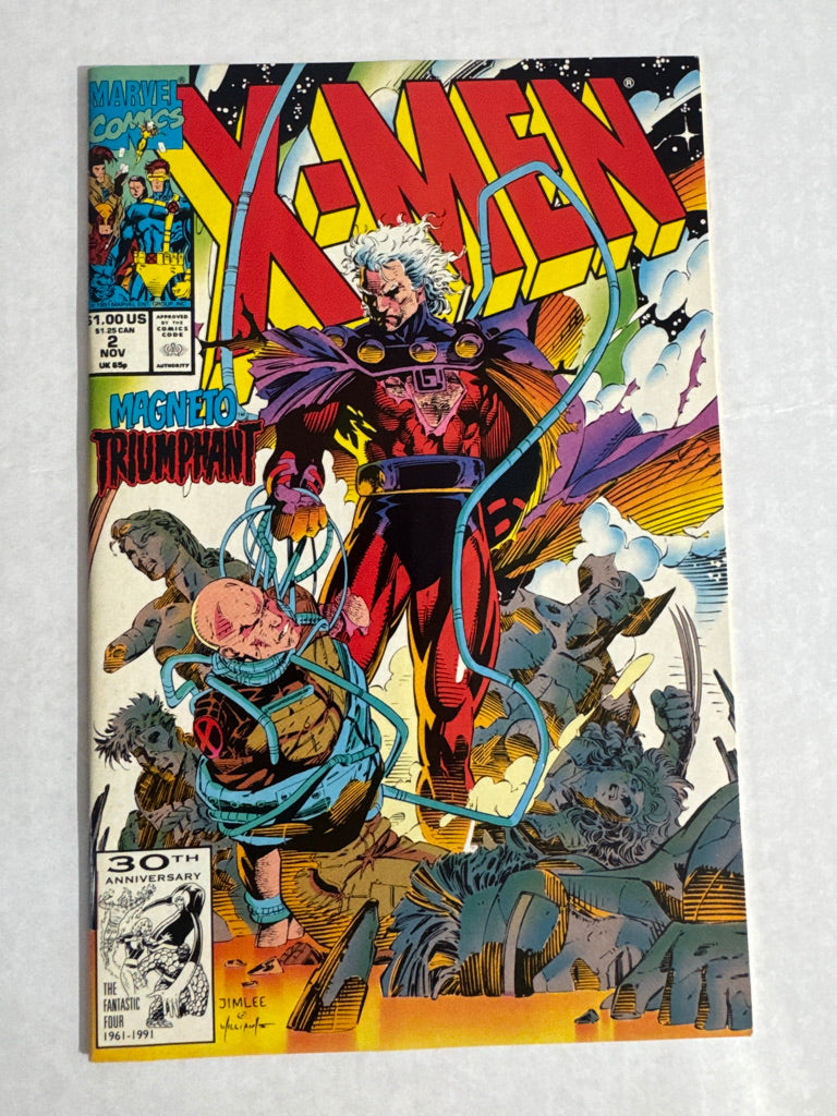 X-MEN #2 NM Jim Lee Cover