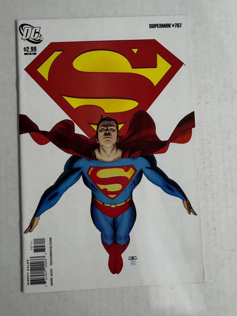 SUPERMAN #707 NM John Cassaday Cover